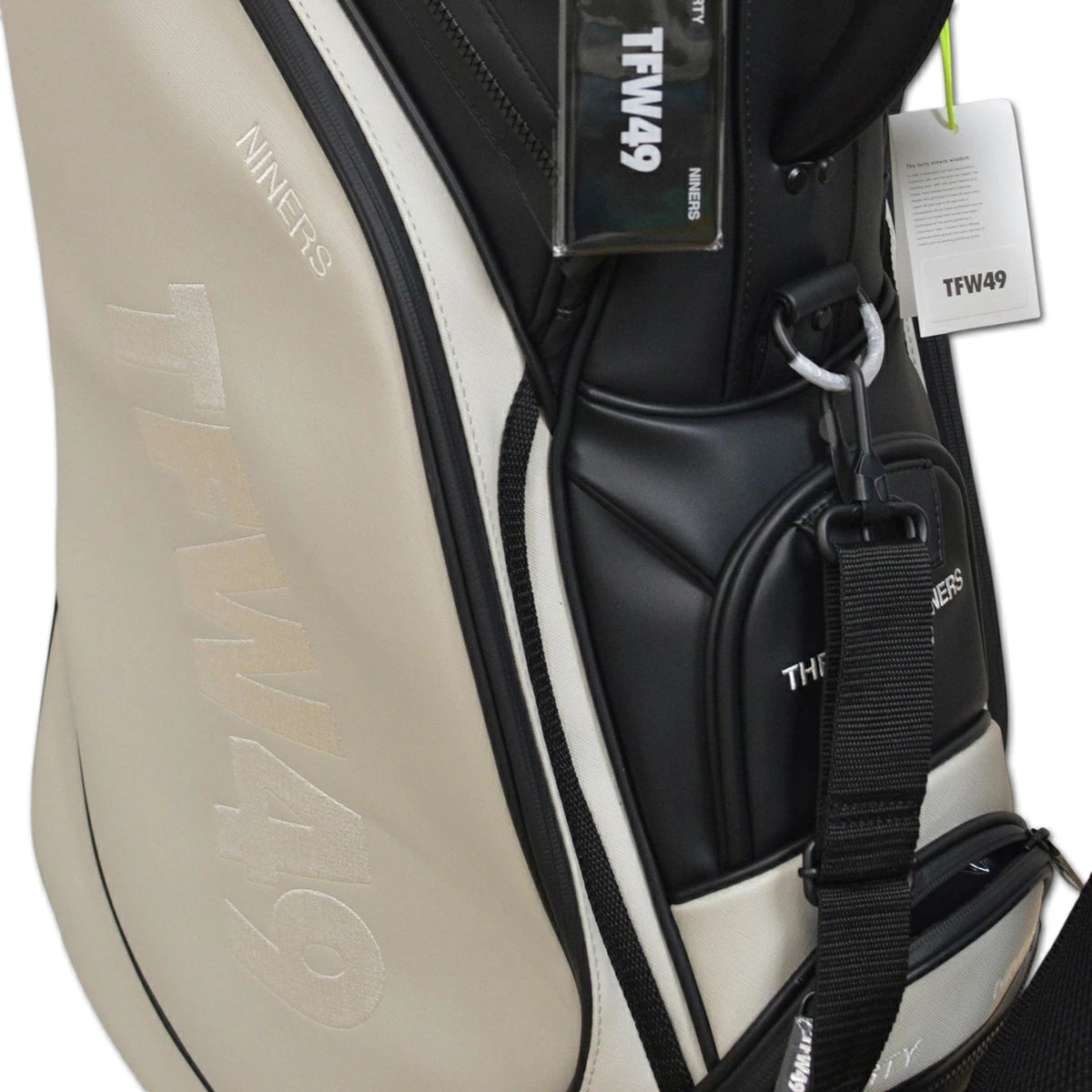 【TFW49 /ティーエフダブリューフォーティーナイン】 T132610004 レザー スタンドキャディバッグ LEATER CADDIE BAG