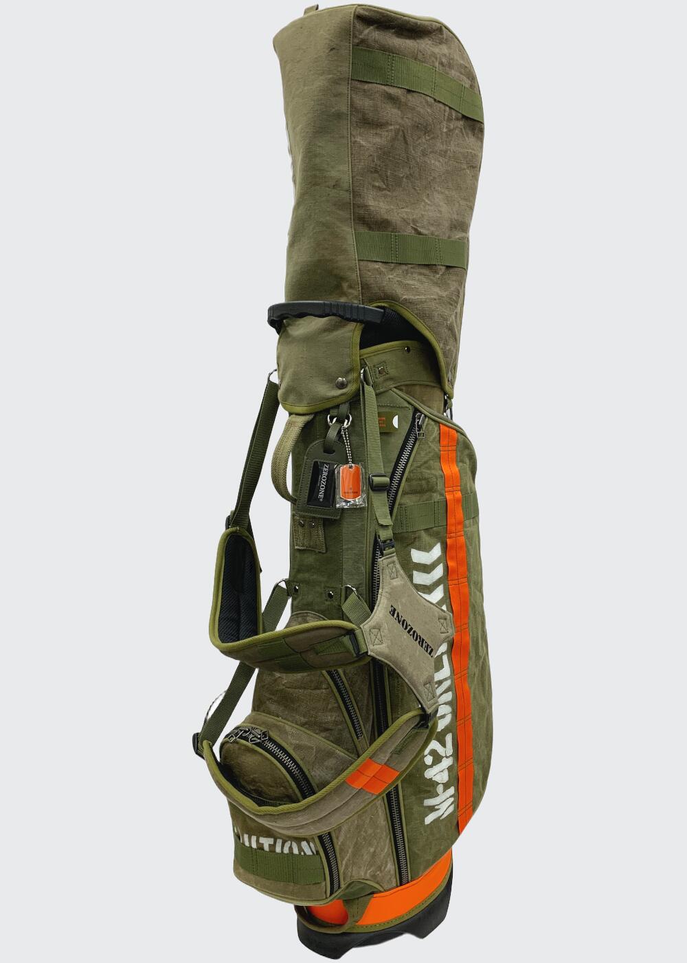 ZEROZONE STAND CADDIE BAG ZZ22-ST01 ゼロゾーン キャディバッグ スタンドタイプ型キャディバッグ キャディーバッグ ゴルフバッグ ゴルフバック 正規品 メンズ レディース