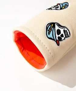 DEVEREUX GOLF/デヴァローゴルフ】 075754841 Icon skull Fairway Head cover フェアウェイウッドカバー
