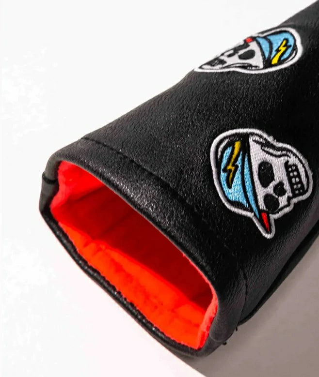 【DEVEREUX GOLF/デヴァローゴルフ】 075754841 Icon skull Fairway Head cover フェアウェイウッドカバー
