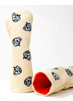 DEVEREUX GOLF/デヴァローゴルフ】 075754841 Icon skull Fairway Head cover フェアウェイウッドカバー