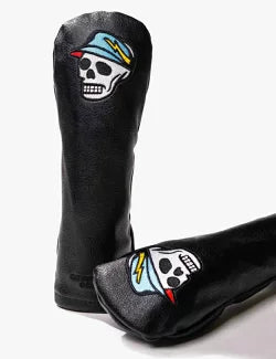 【DEVEREUX GOLF/デヴァローゴルフ】 075754842 Icon Skull Hybrid Head cover ユーティリティーカバー　ヘッドカバー