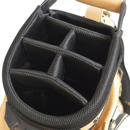 【TFW49 /ティーエフダブリューフォーティーナイン】 T132610004 レザー　スタンドキャディバッグ LEATER CADDIE BAG
