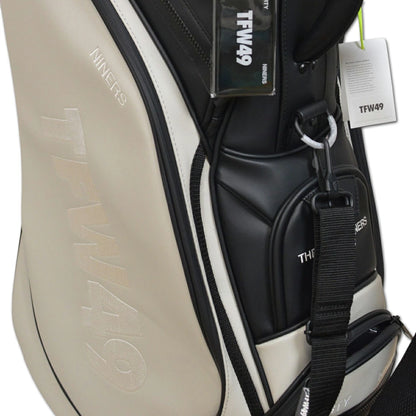 【TFW49 /ティーエフダブリューフォーティーナイン】 T132610004 レザー　スタンドキャディバッグ LEATER CADDIE BAG