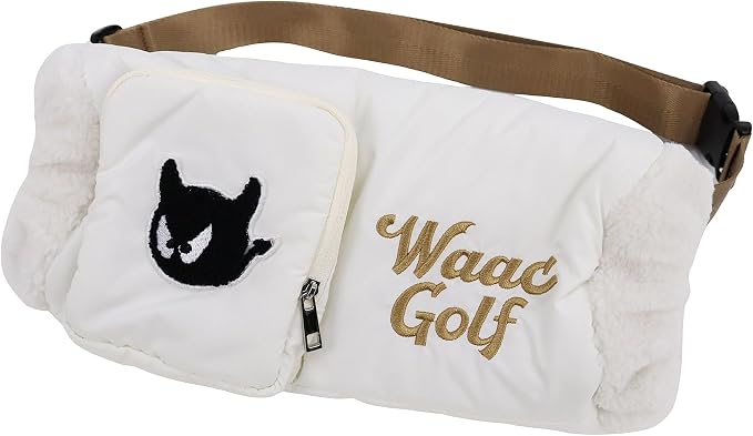 【WAAC / ワック】 072254871 UNISEX ウォームバッグ ゴルフバッグ　メンズ　レディース ウエストポーチ型ハンドウォーマー