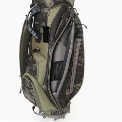 【BRIEFING/ブリーフィング】 BRG261D11 CR-5 #04 CAMO COMBI　キャディバッグ メンズ　レディース　ゴルフバッグ