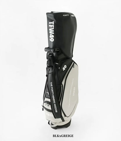 【TFW49 /ティーエフダブリューフォーティーナイン】 T132610004 レザー　スタンドキャディバッグ LEATER CADDIE BAG
