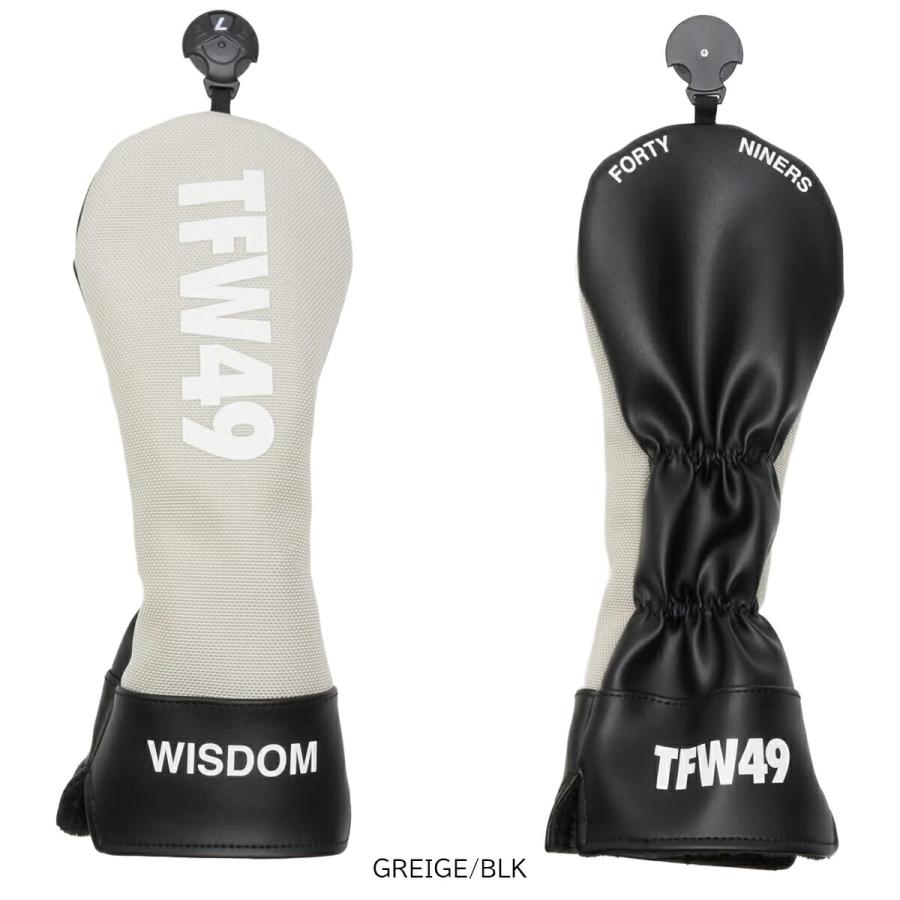 【TFW49/ティーエフダブリューフォーティーナイン】 NYLON HEAD COVER FW フェアウェイウッドカバー　ヘッドカバー T132610020