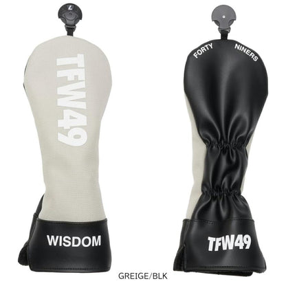 【TFW49/ティーエフダブリューフォーティーナイン】 NYLON HEAD COVER FW フェアウェイウッドカバー　ヘッドカバー T132610020