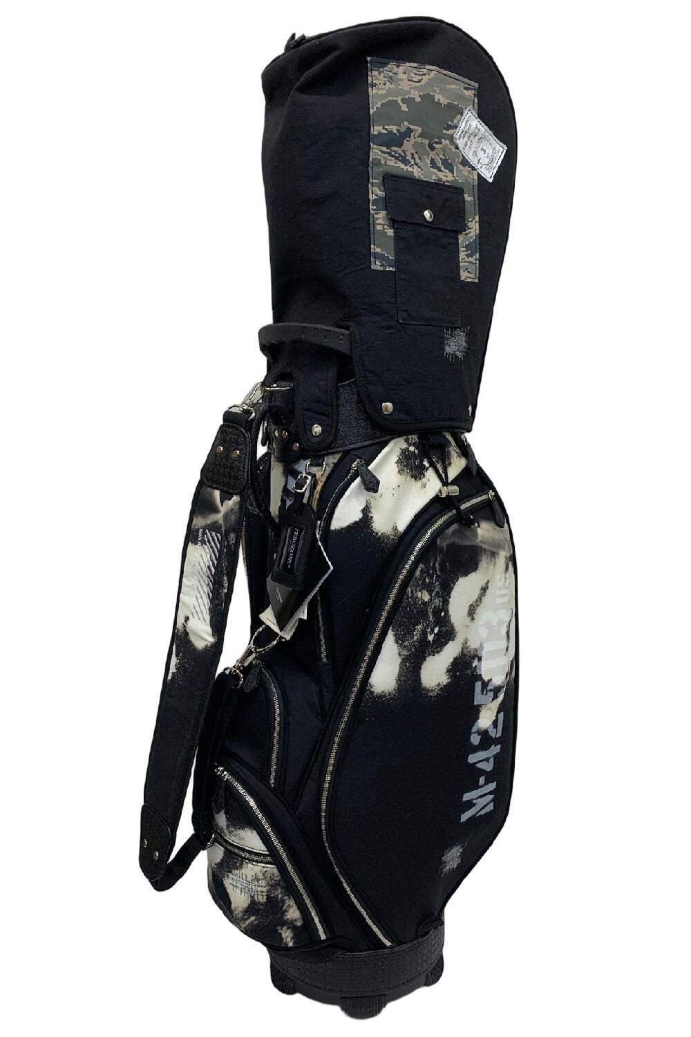 ZEROZONE CADDIE BAG ZZ25-CB01BS ゼロゾーン キャディバッグ キャディーバッグ ゴルフバッグ ゴルフバック 正規品 レディース メンズ 【ZEROZONE ブラックシリーズ】