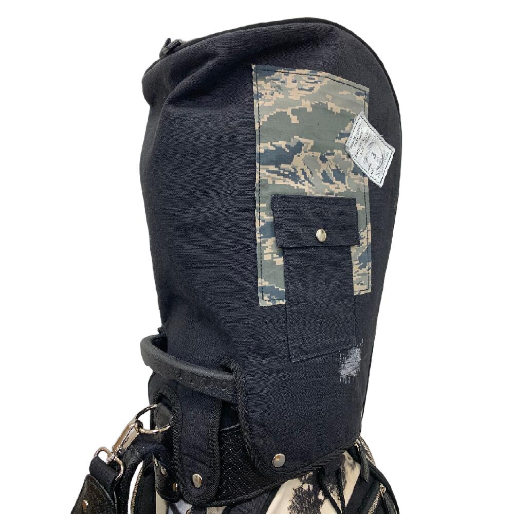ZEROZONE CADDIE BAG ZZ25-CB01BS ゼロゾーン キャディバッグ キャディーバッグ ゴルフバッグ ゴルフバック 正規品 レディース メンズ 【ZEROZONE ブラックシリーズ】