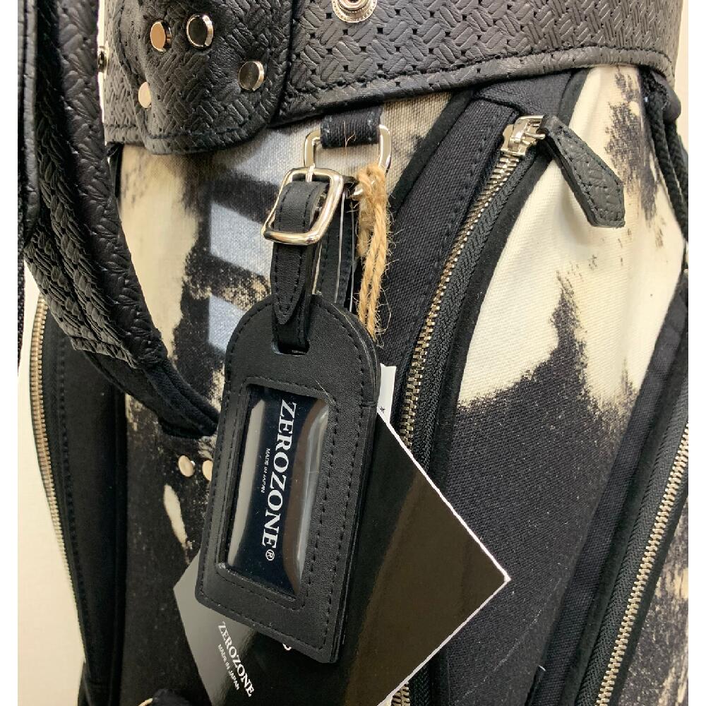 ZEROZONE CADDIE BAG ZZ25-CB01BS ゼロゾーン キャディバッグ キャディーバッグ ゴルフバッグ ゴルフバック 正規品 レディース メンズ 【ZEROZONE ブラックシリーズ】