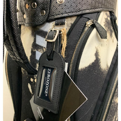 ZEROZONE CADDIE BAG ZZ25-CB01BS ゼロゾーン キャディバッグ キャディーバッグ ゴルフバッグ ゴルフバック 正規品 レディース メンズ 【ZEROZONE ブラックシリーズ】
