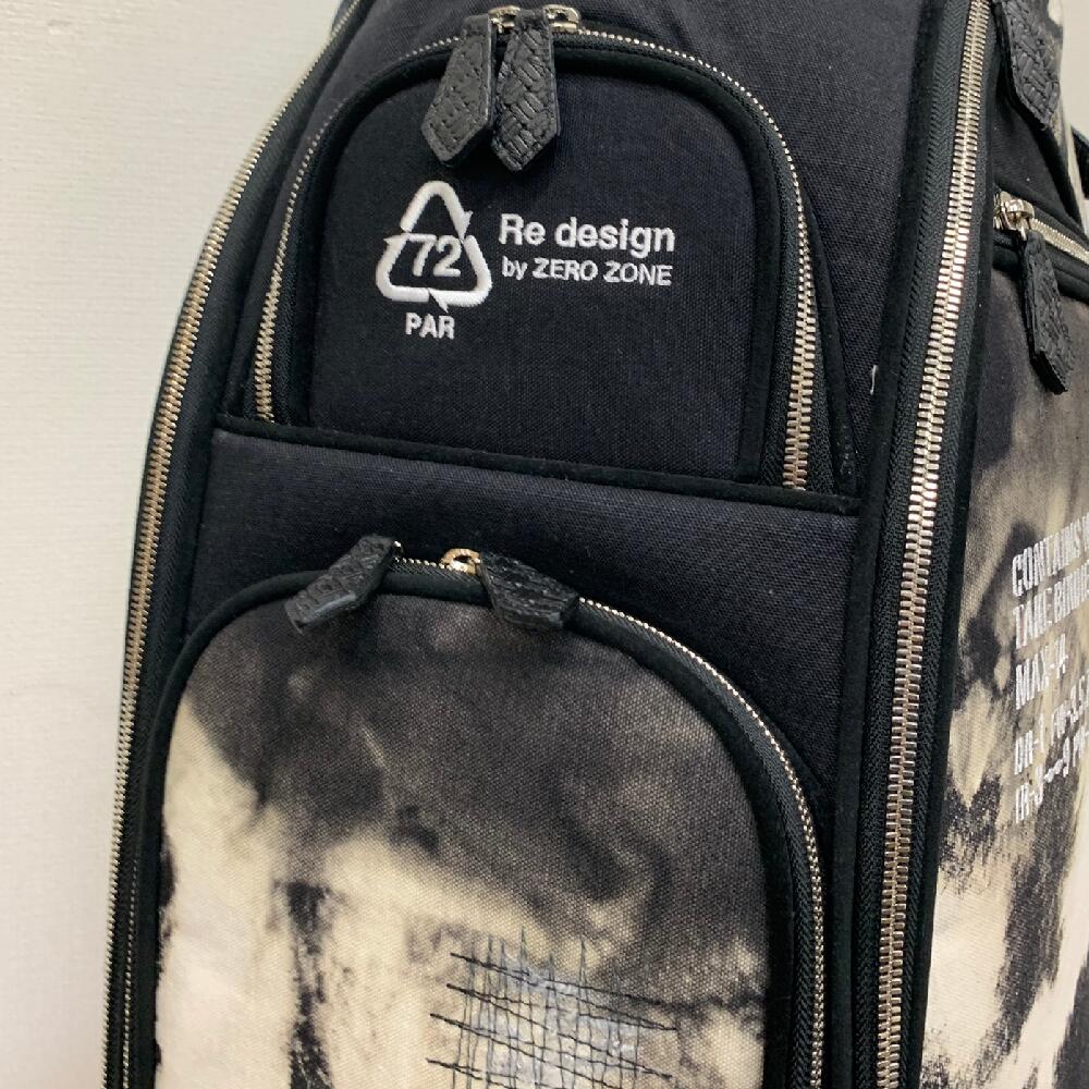 ZEROZONE CADDIE BAG ZZ25-CB01BS ゼロゾーン キャディバッグ キャディーバッグ ゴルフバッグ ゴルフバック 正規品 レディース メンズ 【ZEROZONE ブラックシリーズ】
