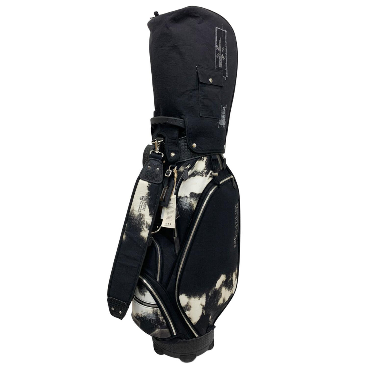ZEROZONE CADDIE BAG ZZ25-CB634 ゼロゾーン キャディバッグ キャディーバッグ ゴルフバッグ ゴルフバック 正規品 レディース メンズ 【ZEROZONE ブラックシリーズ】