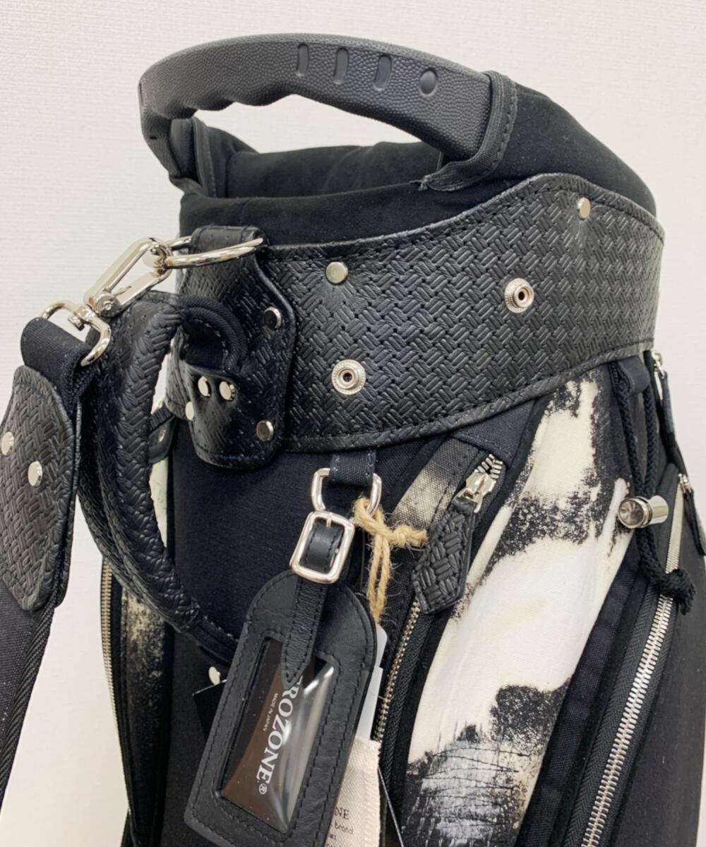 ZEROZONE CADDIE BAG ZZ25-CB634 ゼロゾーン キャディバッグ キャディーバッグ ゴルフバッグ ゴルフバック 正規品 レディース メンズ 【ZEROZONE ブラックシリーズ】