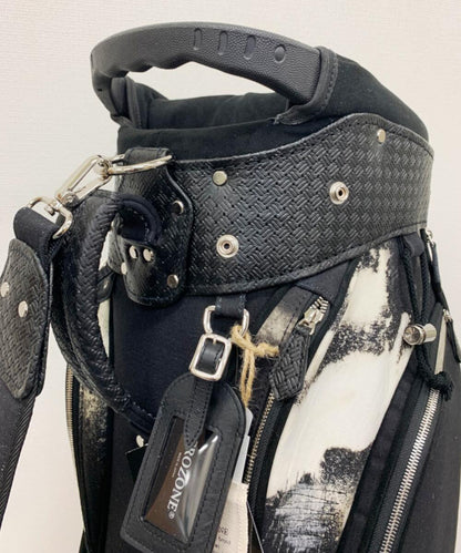 ZEROZONE CADDIE BAG ZZ25-CB634 ゼロゾーン キャディバッグ キャディーバッグ ゴルフバッグ ゴルフバック 正規品 レディース メンズ 【ZEROZONE ブラックシリーズ】