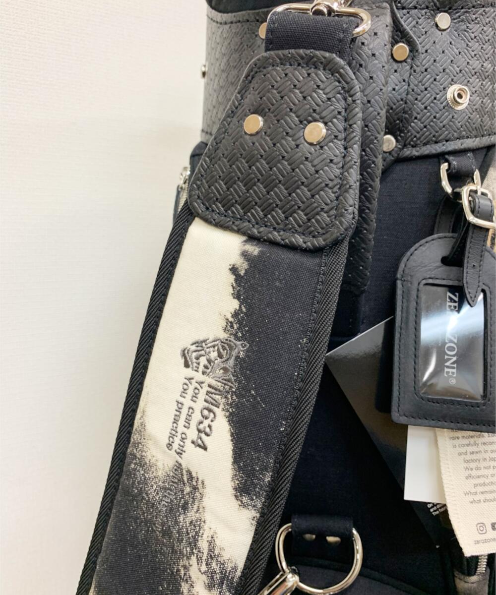 ZEROZONE CADDIE BAG ZZ25-CB634 ゼロゾーン キャディバッグ キャディーバッグ ゴルフバッグ ゴルフバック 正規品 レディース メンズ 【ZEROZONE ブラックシリーズ】