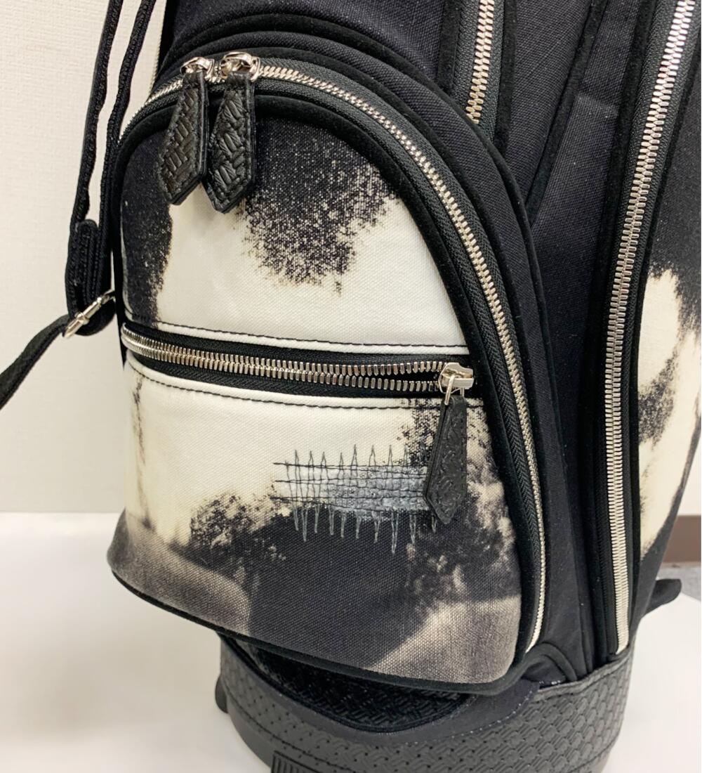 ZEROZONE CADDIE BAG ZZ25-CB634 ゼロゾーン キャディバッグ キャディーバッグ ゴルフバッグ ゴルフバック 正規品 レディース メンズ 【ZEROZONE ブラックシリーズ】