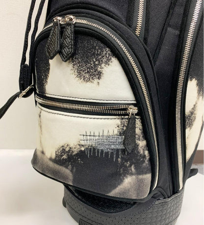 ZEROZONE CADDIE BAG ZZ25-CB634 ゼロゾーン キャディバッグ キャディーバッグ ゴルフバッグ ゴルフバック 正規品 レディース メンズ 【ZEROZONE ブラックシリーズ】
