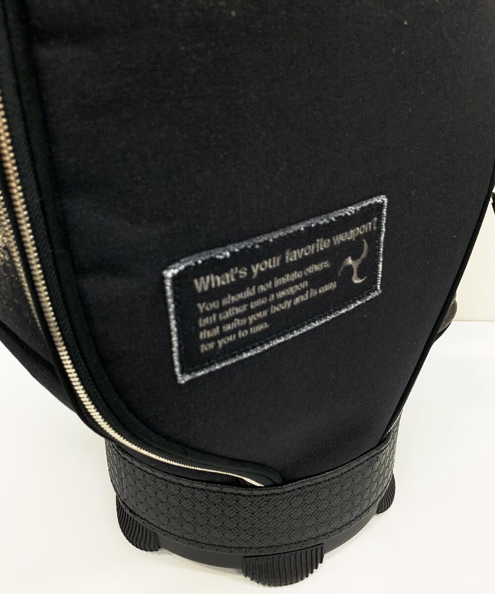 ZEROZONE CADDIE BAG ZZ25-CB634 ゼロゾーン キャディバッグ キャディーバッグ ゴルフバッグ ゴルフバック 正規品 レディース メンズ 【ZEROZONE ブラックシリーズ】