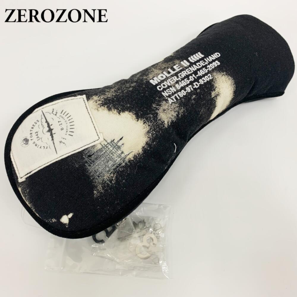 ZEROZONE FAIRWAYWOOD HEAD COVER ZZ25-FWHCNT01BS ゼロゾーン フェアウェイウッド用ヘッドカバー 正規品 メンズ レディース 【ZEROZONE ブラックシリーズ】